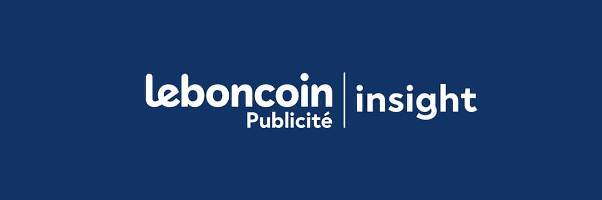 leboncoin publicite insight logo fond bleu