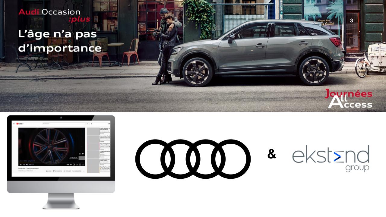 campagne publicite label AO Audi Occasion leboncoin